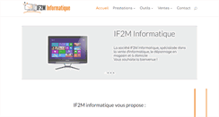 Desktop Screenshot of if2m.fr