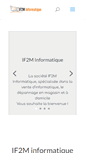 Mobile Screenshot of if2m.fr